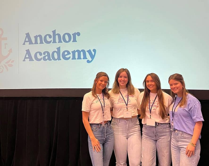 DG members at presenting Anchor Academy