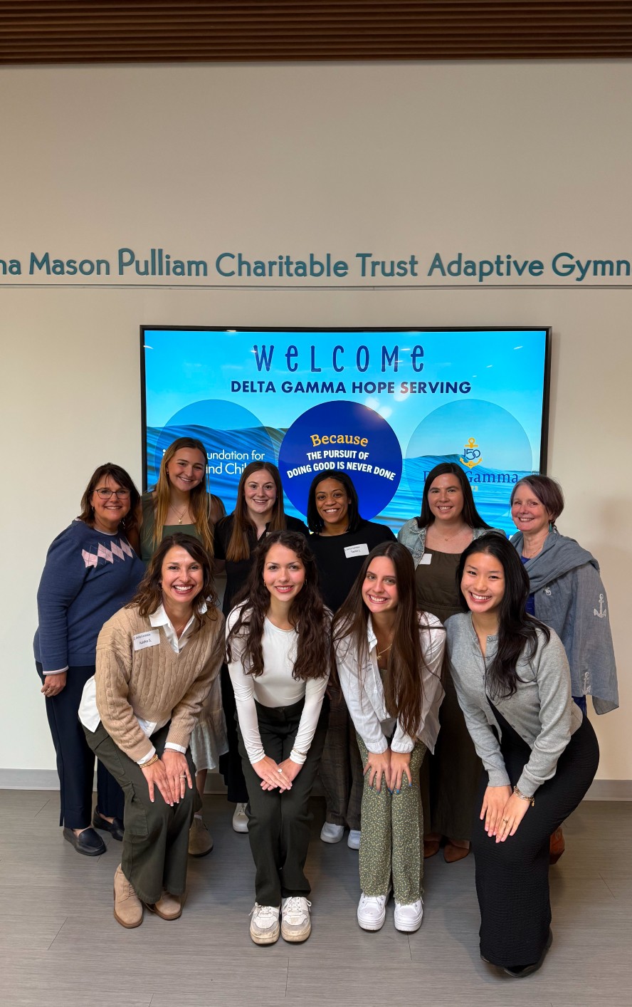 DG members at Hope Sering initiative